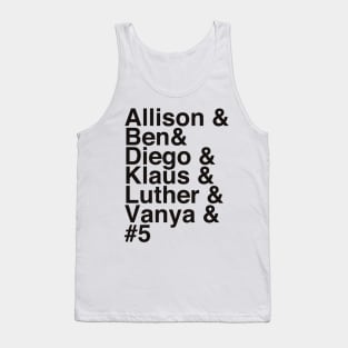 umbrella helvetica Tank Top